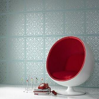 Art Deco Wallpaper On Lighting By Diverse
