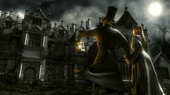 Fantasy Art Darkness King Diamond Mansion Wallpaper