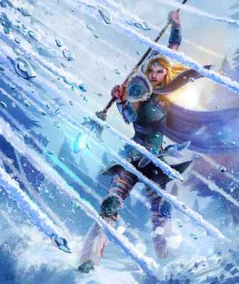 Crystal Maiden Dota By Entroz