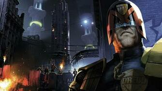 Judge Dredd HD Wallpaper Background