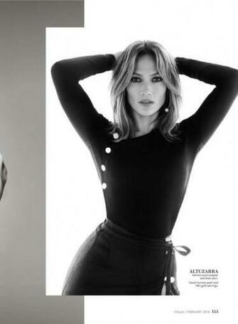 Jennifer Lopez Instyle Magazine February