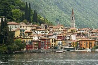 Lakeside Village Of Lake Como Wallpaper Travel HD