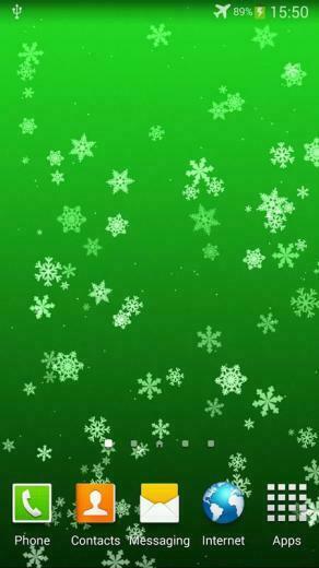 Snowflake Live Wallpaper Android Apps And Tests Androidpit