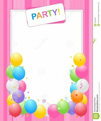 Dance Party Background Invitation Jpg