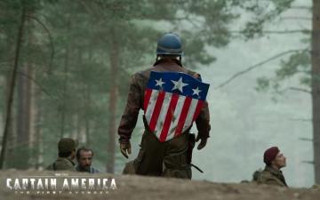 Captain America Shield Wallpaper Stock
