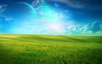Wallpaper Of Grassland World