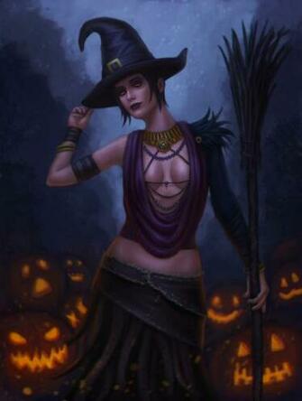 Dragon Age Morrigan By Zhenilex
