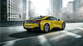 Bmw I8 Frozen Yellow Edition Wallpaper HD Car