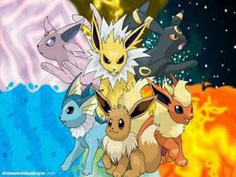 Eevee Evolution Evolutions Wallpaper