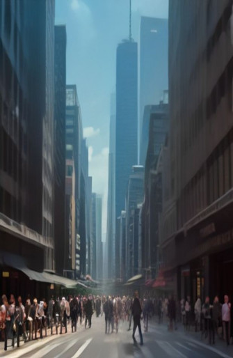 City Street Background