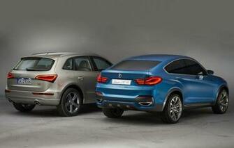 Wallpaper Cars Different Brand Audi Q5 Bmw X4 Concept Image