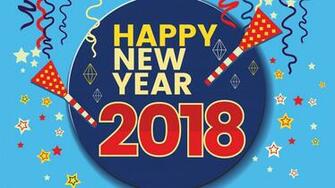New Year 4k HD Wallpaper Retro Style Text