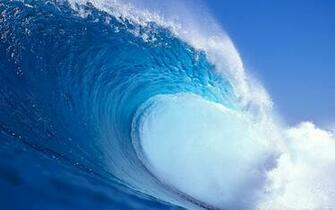 Blue Wave HD Wallpaper Theme Bin Customization