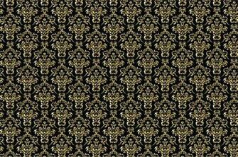 Damask Background Gold Black Stock Photo Public Domain