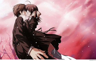 Kiss Cartoon Wallpaper