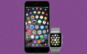 Ios Redesign iPhone Mit Apple Watch Interface