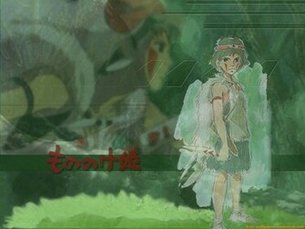 Mononoke Hime Anime Cool HD Wallpaper