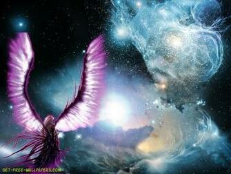 Angel In The Universe Wallpaper