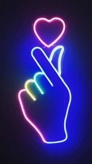 Top Finger Heart Wallpaper Full HD 4k To Use