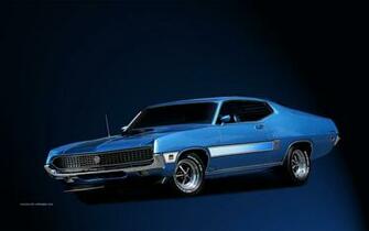 Torino Gt Wallpaper Blue With Side Stripe 1440