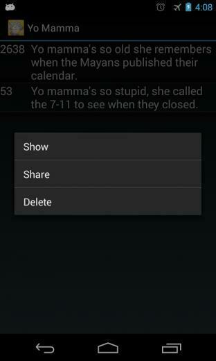 Yo Mamma Jokes Screenshot