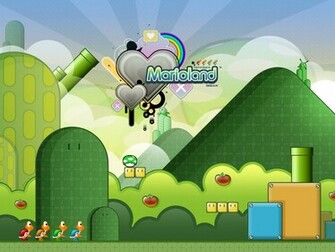 Marioland Super Mario World Wallpaper