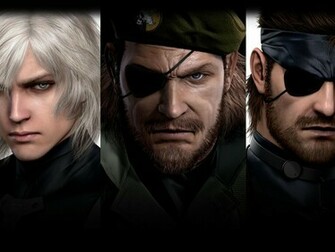 Big Boss Metal Gear Solid HD Collection Raiden Wallpaper