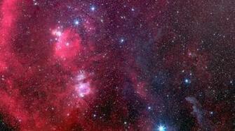 Space Stars Red Deep HD Wallpaper Hq Desktop