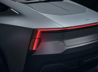 Polestar Precept Concept Tail Light Wallpaper Newcarcars