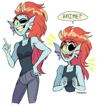 More Undyne By Forsythiaflowers