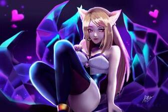 Kda Ahri Skin Amazing Artwork By Aeru Art Wallpaper And