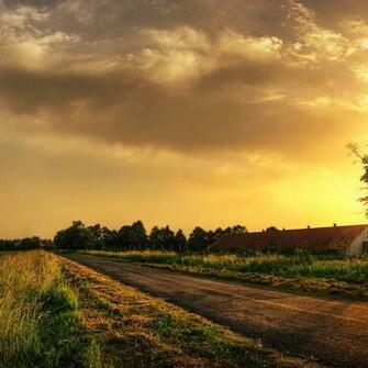 Farm Scene iPad Wallpaper iPhone