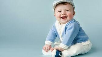 Cute Smile Model Baby X Close