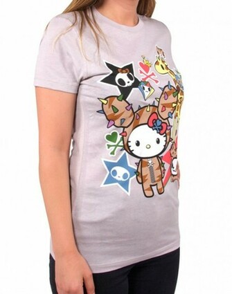 Tokidoki X Hello Kitty Safari Tee