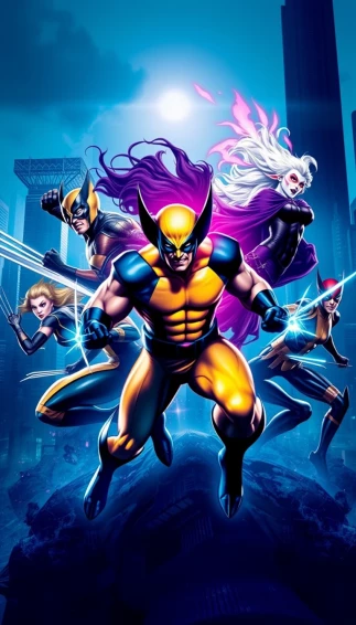 X Men Phone Wallpaper