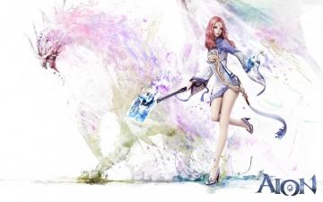 Digital Art Women Dragon Aion Online Wallpaper HD