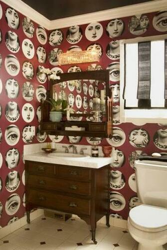 Fornasetti Tema E Variazioni Wallpaper Bathrooms