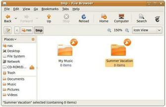 My Computer Files And Folders On The Ubuntu Desktop Techotopia