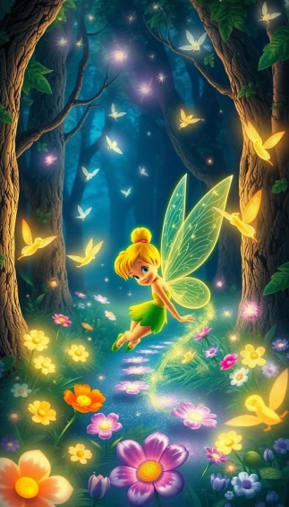 Tinkerbell Phone Wallpaper