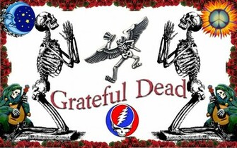 Grateful Dead Wallpaper Skeleton And Roses