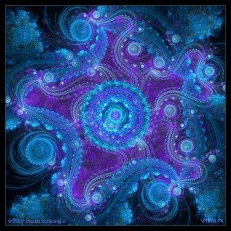 Trippy Purple Starfish By Mrevilfx Digital Art Fractal