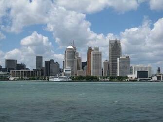 Detroit Skyline The City Pictures