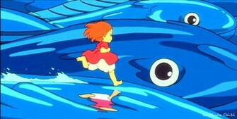 Artists Like Old Ladies And Goldfish Ponyo Wallpaper By Sirdaftodill