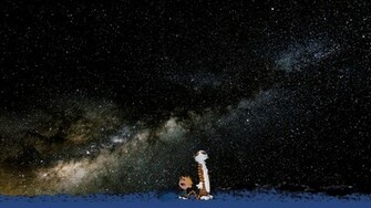 Wallpaper Calvin And Hobbes A Tiger Boy The