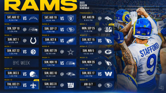 Los Angeles Rams Release Official Season Schedule