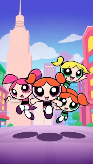 Powerpuff Girls Phone Wallpaper