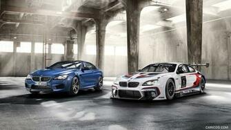 Bmw M6 Gt3 And Coupe Front HD Wallpaper