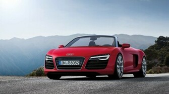 Who Interested About Vehicles Love To Have A Audi R8 Spyder Wallpaper