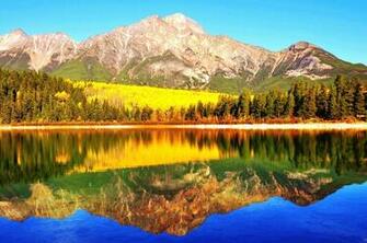 Patricia Lake Jasper National Park Hq Wallpaper