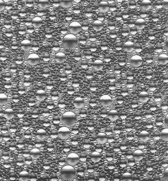 Mirror Beaded Chic Modern Flock Feature Wallpaper Silver